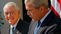 Bush-Mukasey, Buddies