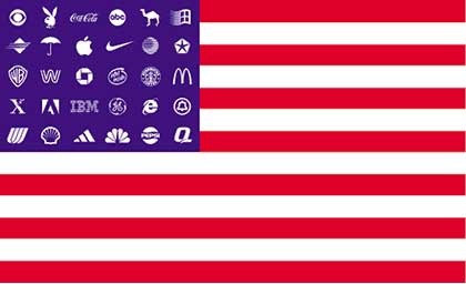 Big Corporate Flag